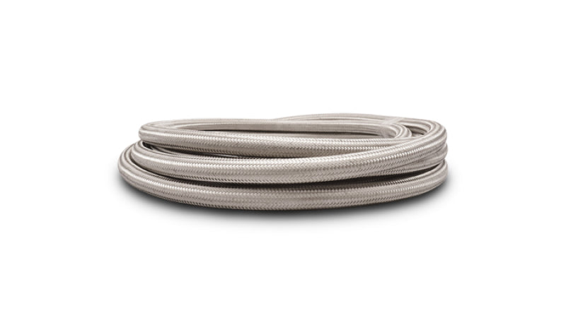 Vibrant -10 AN SS Braided Flex Hose (20 foot roll) | 11930