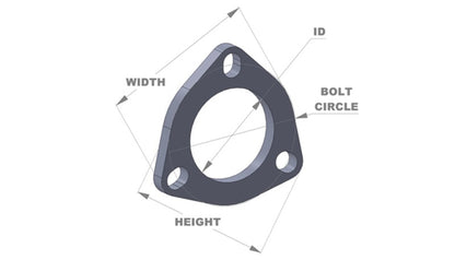 Vibrant Flanges - Exhaust 1482S