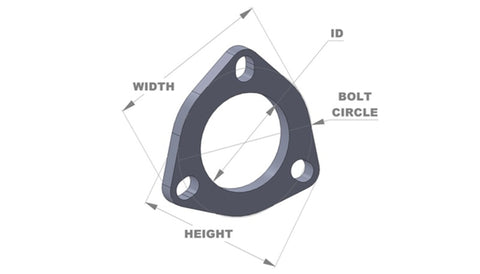 Vibrant Flanges - Exhaust 1482S