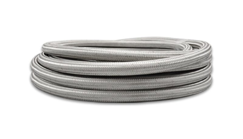 Vibrant -10 AN SS Braided Flex Hose (20 foot roll) | 11930