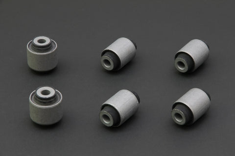 Hardened Rubber Rear Lower Arm Bushings - 6 pcs/set