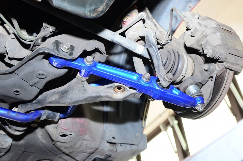 Hardened Rubber Front Lower Arms - 2pcs/set (BLUE)