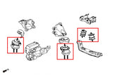 Hardened Rubber Engine & Transmission Mounts - 4 pcs (RACE VERSION)