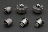 Hardened Rubber Front Lower Arm Bushing Complete Set - 6 pcs/set