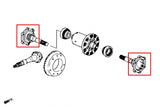 Rear Driveshaft Spacer - 4pcs/set