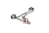 Pillow Ball Front Lower Arm Bushing - 2pcs/set - shock bushing