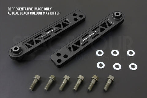 Hardened Rubber Rear Lower Control Arm - 2pcs/set (BLACK)
