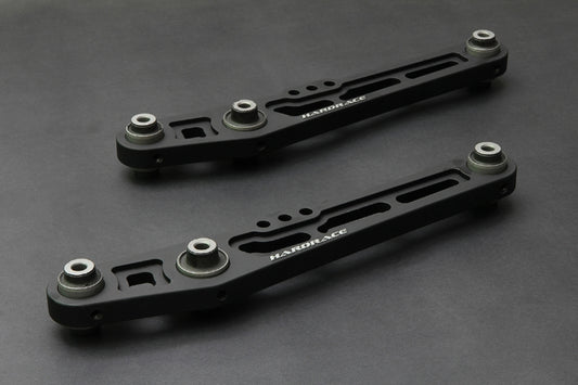 Hardened Rubber Rear Lower Control Arm - 2pcs/set (BLACK - NON TYPE R)