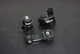 Hardened Rubber Motor Mounts - 3 pcs/set (Manual Transmission Only, Race Mounts)