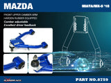 Hardened Rubber Adjustable Front Upper Camber Arm - 2pcs/set