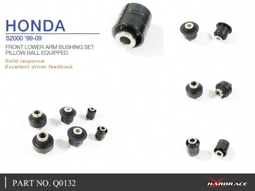 Pillow Ball Front Lower Arm Bushing Set - 6 pcs/set