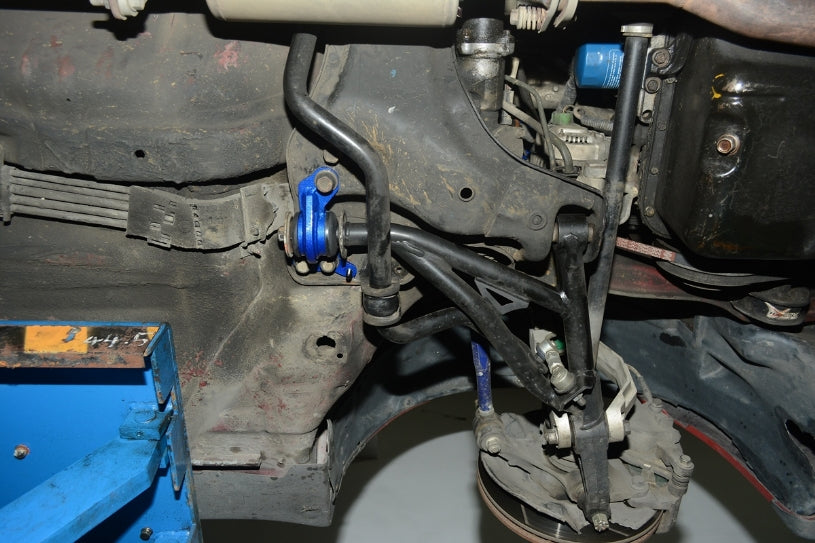 Hardened Rubber Front Compliance Bushing - 2 pcs/set (OFFSET FOR INCREASED CASTER)