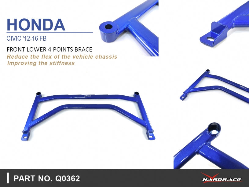 Front Lower 4 Point Brace - 1 pcs/set (FB Sedan Only)